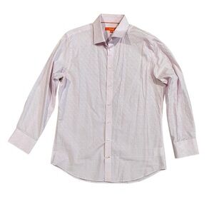 Men’s Tallia Pink Button‎ Down Shirt 16